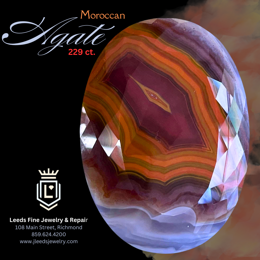 Moroccan Agate Gemstone 229 ct