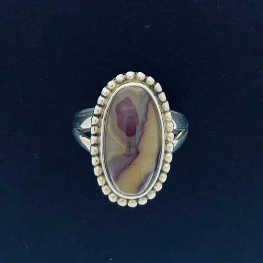 9935 Oval KY Agate Ring