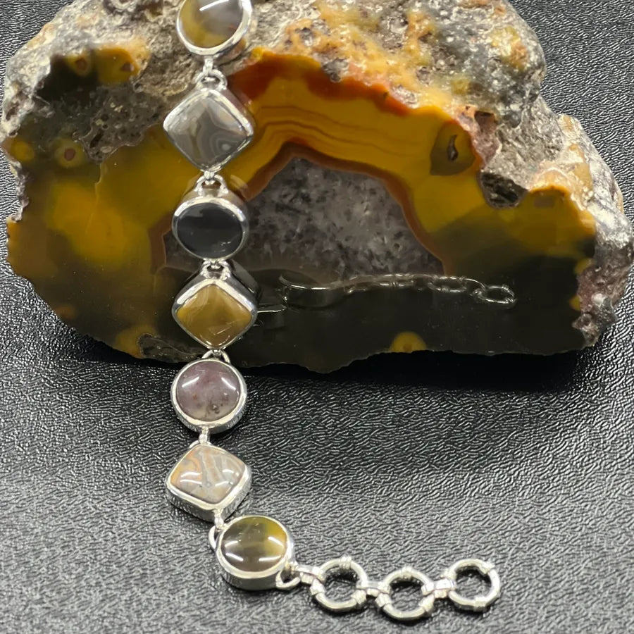 Kentucky Agate Bracelet Yellow 4