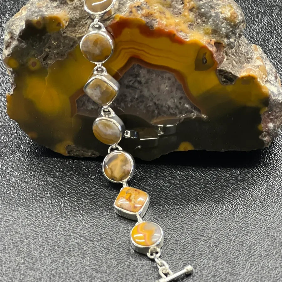 Kentucky Agate Bracelet Yellow 3