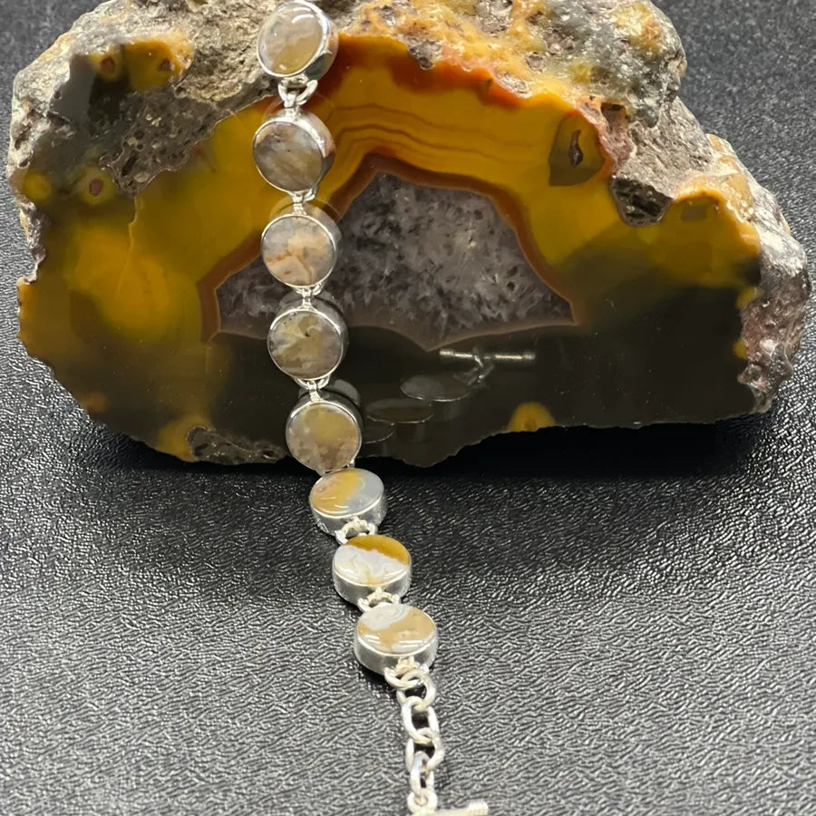 Kentucky Agate Bracelet Yellow 2