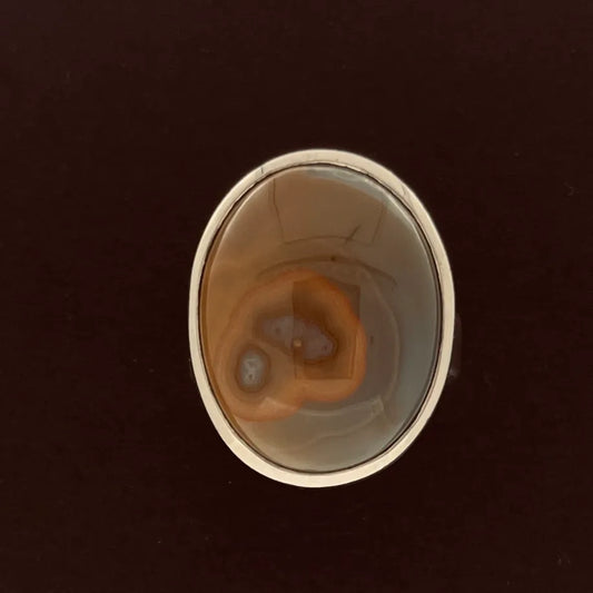 9925 Oval KY Agate Ring