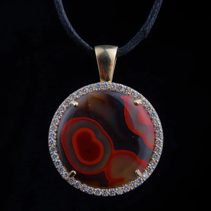 KY Agate Pendants